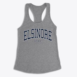 Elsinore Utah Traditional Women's Racerback Tank