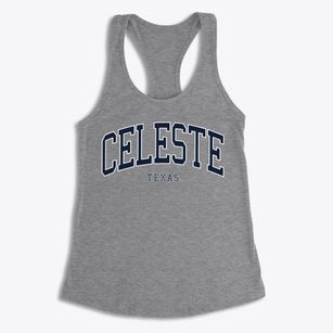 Celeste Texas Traditional Women's Racerback Tank