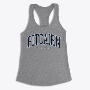 Pitcairn New York Traditional Women's Racerback Tank