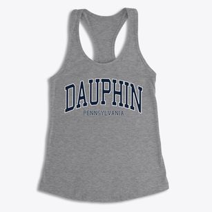 Dauphin Pennsylvania Traditional Women's Racerback Tank