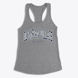 Olympian Village Missouri Traditional Women's Racerback Tank