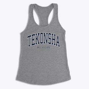 Tekonsha Michigan Traditional Women's Racerback Tank