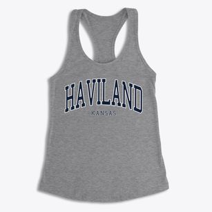 Haviland Kansas Traditional Women's Racerback Tank