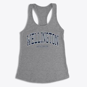 Wellington Wisconsin Traditional Women's Racerback Tank
