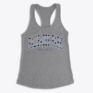 Palisades Park New Jersey Traditional Women's Racerback Tank