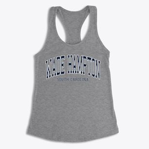 Wade Hampton South Carolina Traditional Women's Racerback Tank