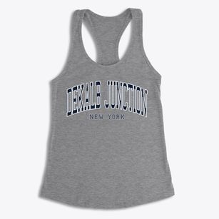 Dekalb Junction New York Traditional Women's Racerback Tank