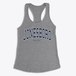 Jonesboro Maine Traditional Women's Racerback Tank
