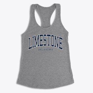 Limestone Oklahoma Traditional Women's Racerback Tank