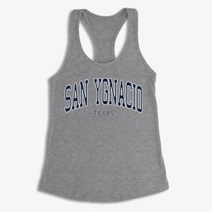 San Ygnacio Texas Traditional Women's Racerback Tank