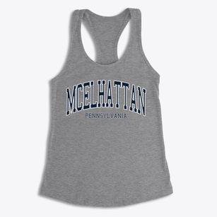 Mcelhattan Pennsylvania Traditional Women's Racerback Tank