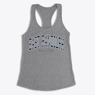 East Randolph New York Traditional Women's Racerback Tank