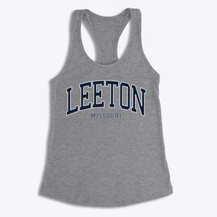 Leeton Missouri Traditional Women's Racerback Tank