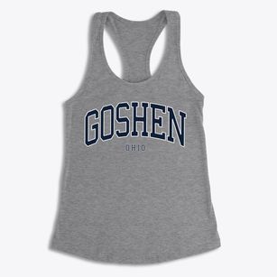 Goshen Ohio Traditional Women's Racerback Tank