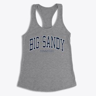 Big Sandy Tennessee Traditional Women's Racerback Tank