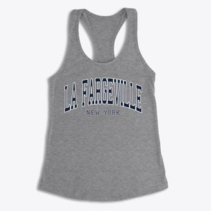 La Fargeville New York Traditional Women's Racerback Tank