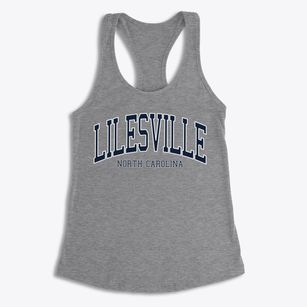 Lilesville North Carolina Traditional Women's Racerback Tank