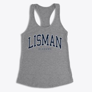 Lisman Alabama Traditional Women's Racerback Tank
