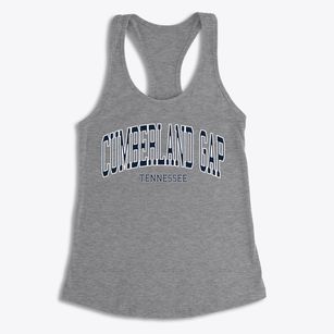 Cumberland Gap Tennessee Traditional Women's Racerback Tank