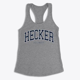 Hecker Illinois Traditional Women's Racerback Tank
