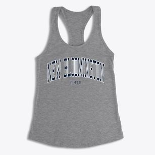 New Bloomington Ohio Traditional Women's Racerback Tank