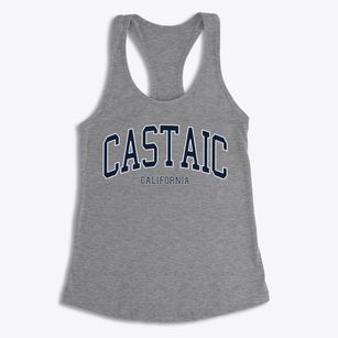 Castaic California Traditional Women's Racerback Tank