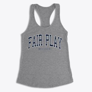 Fair Play Missouri Traditional Women's Racerback Tank