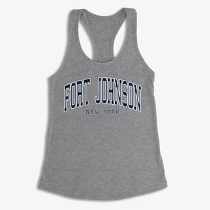 Fort Johnson New York Traditional Women's Racerback Tank