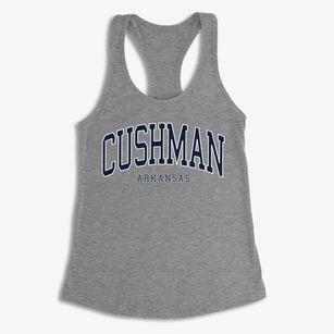 Cushman Arkansas Traditional Women's Racerback Tank