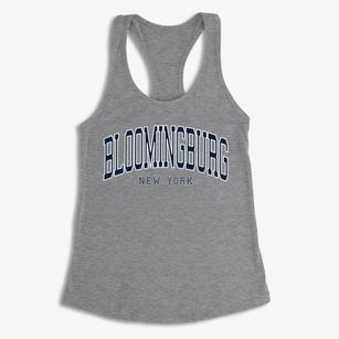Bloomingburg New York Traditional Women's Racerback Tank