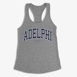 Adelphi Ohio Traditional Women's Racerback Tank
