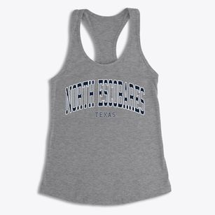 North Escobares Texas Traditional Women's Racerback Tank