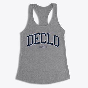 Declo Idaho Traditional Women's Racerback Tank