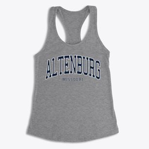 Altenburg Missouri Traditional Women's Racerback Tank