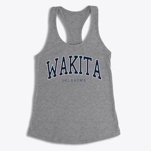 Wakita Oklahoma Traditional Women's Racerback Tank