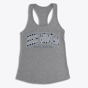 Beech Mountain North Carolina Traditional Women's Racerback Tank