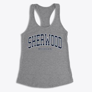 Sherwood Michigan Traditional Women's Racerback Tank