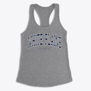 White Plains Georgia Traditional Women's Racerback Tank