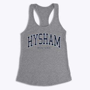 Hysham Montana Traditional Women's Racerback Tank