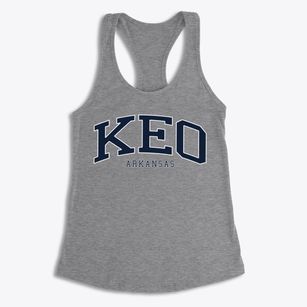 Keo Arkansas Traditional Women's Racerback Tank