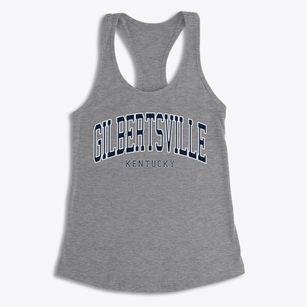 Gilbertsville Kentucky Traditional Women's Racerback Tank