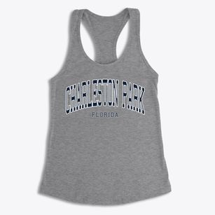 Charleston Park Florida Traditional Women's Racerback Tank
