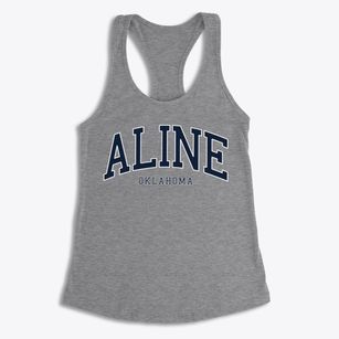 Aline Oklahoma Traditional Women's Racerback Tank