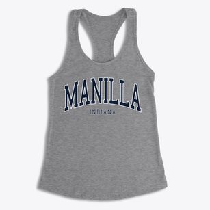 Manilla Indiana Traditional Women's Racerback Tank