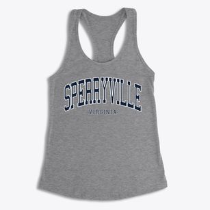 Sperryville Virginia Traditional Women's Racerback Tank