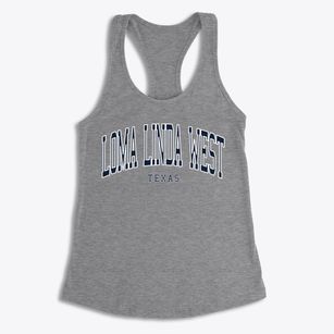 Loma Linda West Texas Traditional Women's Racerback Tank