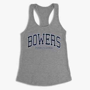 Bowers Pennsylvania Traditional Women's Racerback Tank