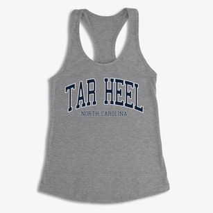 Tar Heel North Carolina Traditional Women's Racerback Tank