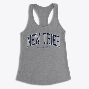 New Trier Minnesota Traditional Women's Racerback Tank