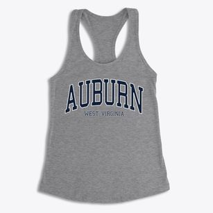 Auburn West Virginia Traditional Women's Racerback Tank